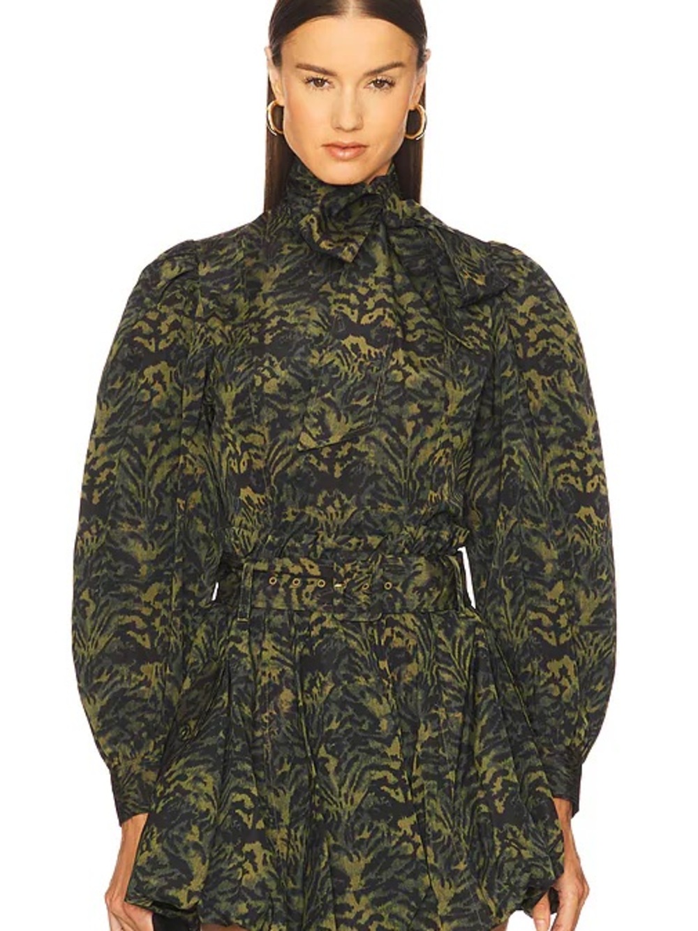 Ulla Johnson Giorgia Neck Tie Blouse